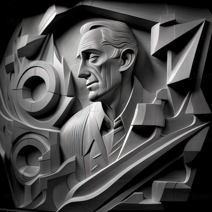 3D модель Лайонел Фейнингер, американский художник (STL)